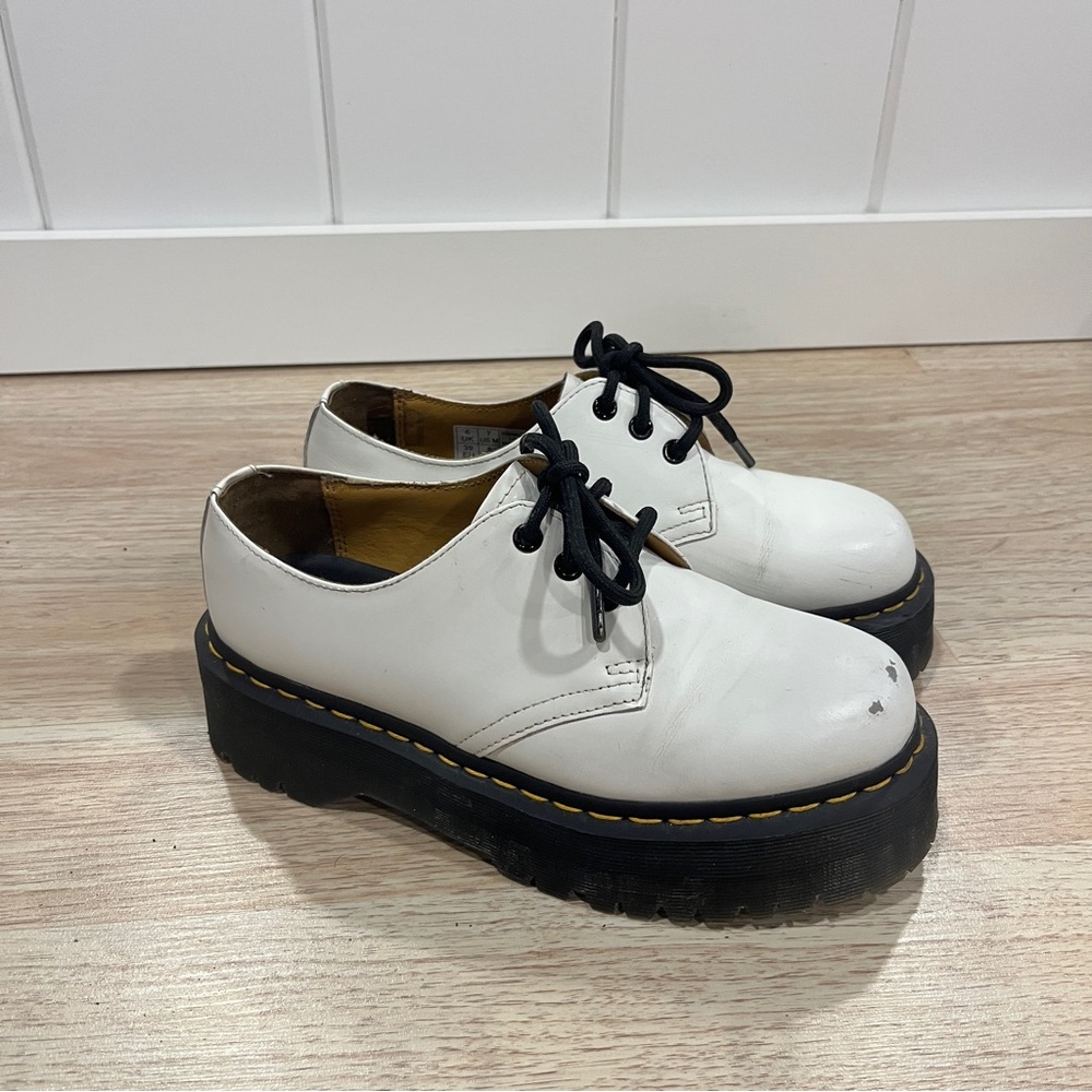 Doc Martens 1461 Smooth Leather Platform Oxford with Jadon platform